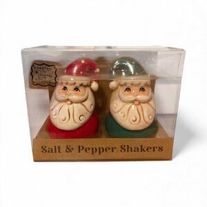 Johanna Parker Santa Salt & Pepper Shakers
